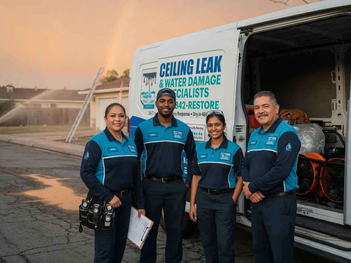 Ceiling Leak Cleanup company in East Lynn, IL